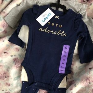 Carter’s 4 piece outfit NWT